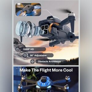 1080P HD Drone with Obstacle Avoidance